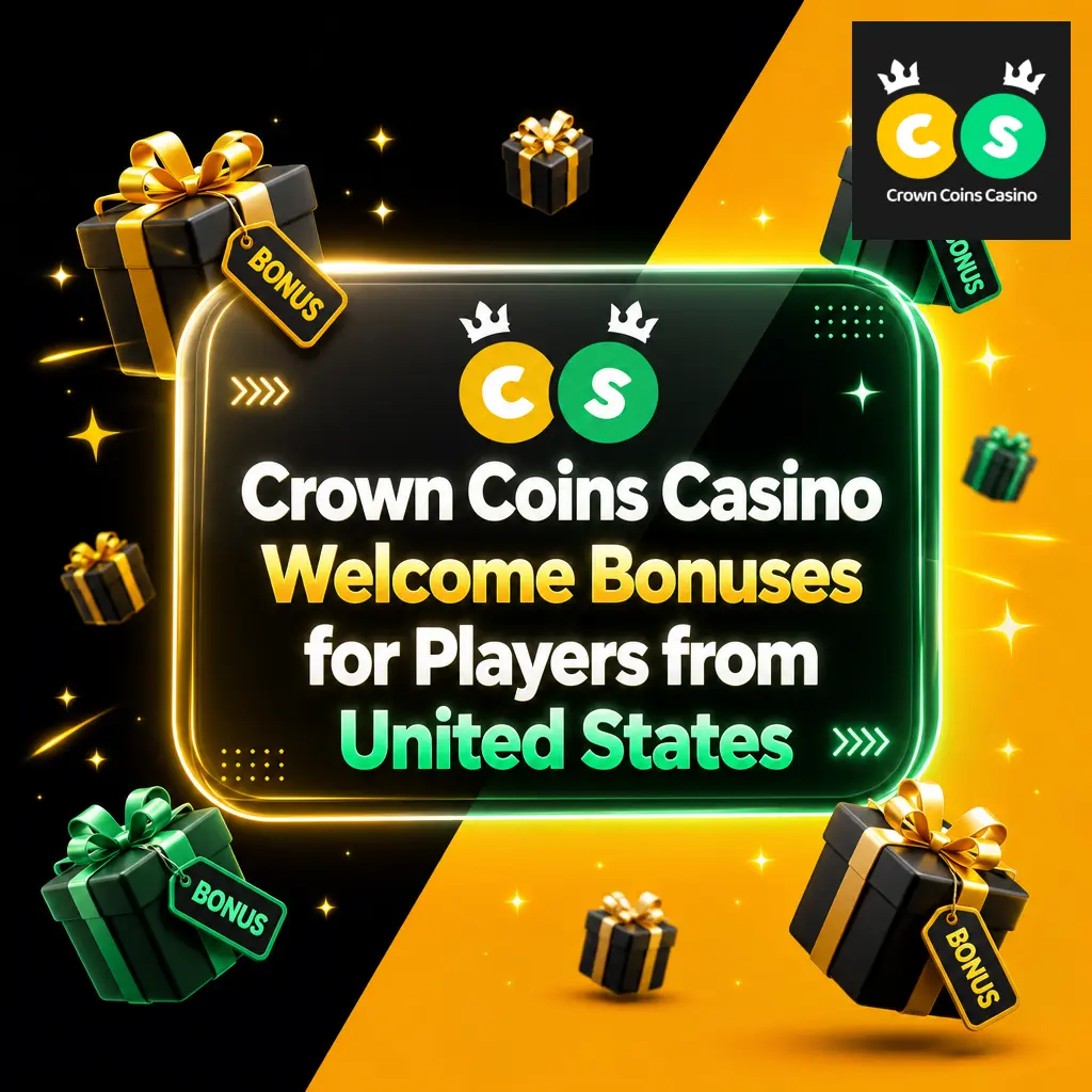 Crown Coins Casino Welcome Bonuses for Players from United States