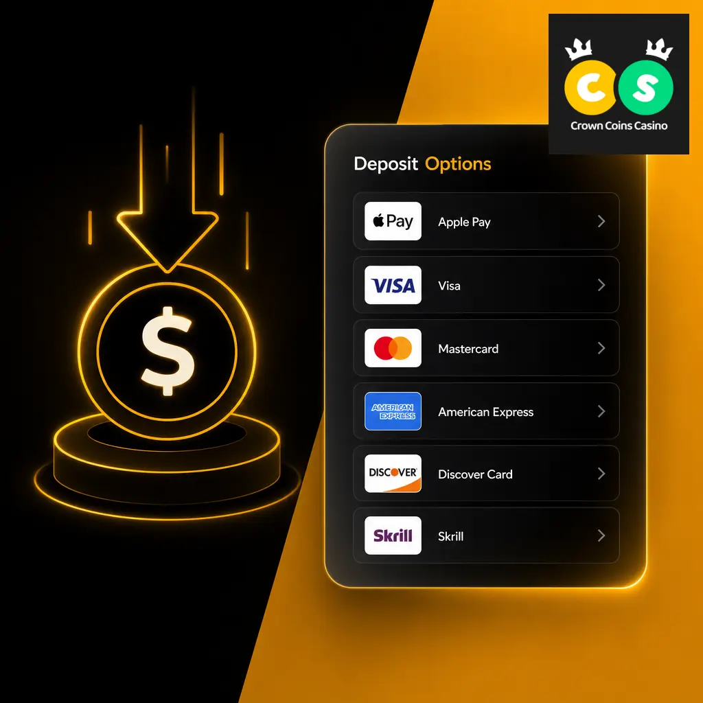 Crown Coins Casino Deposit Methods