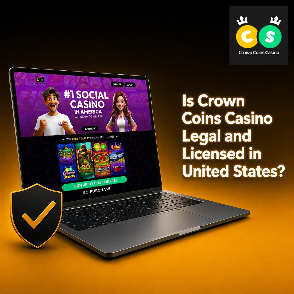 Is Crown Coins Casino Legal and Licensed in United States?